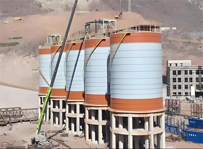 花溪高架钢板仓